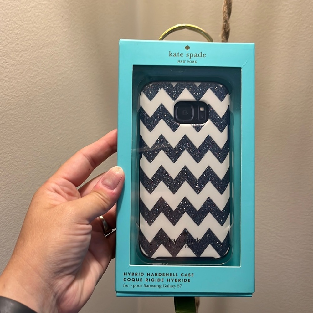 NIB Kate Spade Sparkly Samsung Galaxy S7 Case